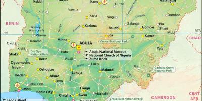 Bildes no nigērijas kartes