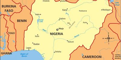 Nigērijā karte